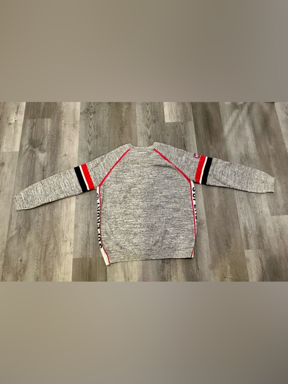 Superdry Heather Gray Crewneck Sweater - Picture 4 of 4